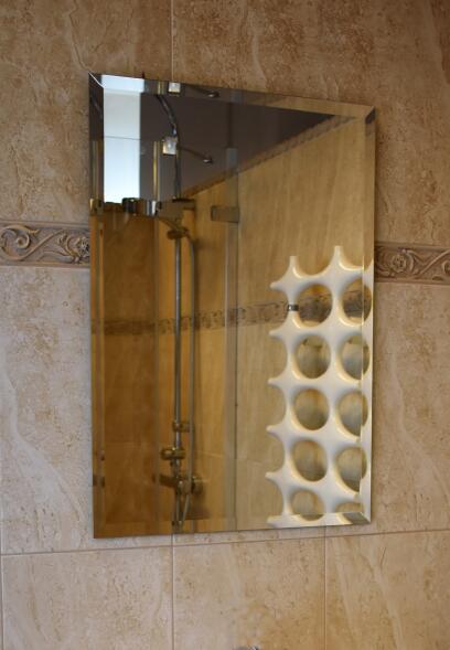 Zrcadlo 40 x 60 cm fazeta 20 mm OBSIDIAN